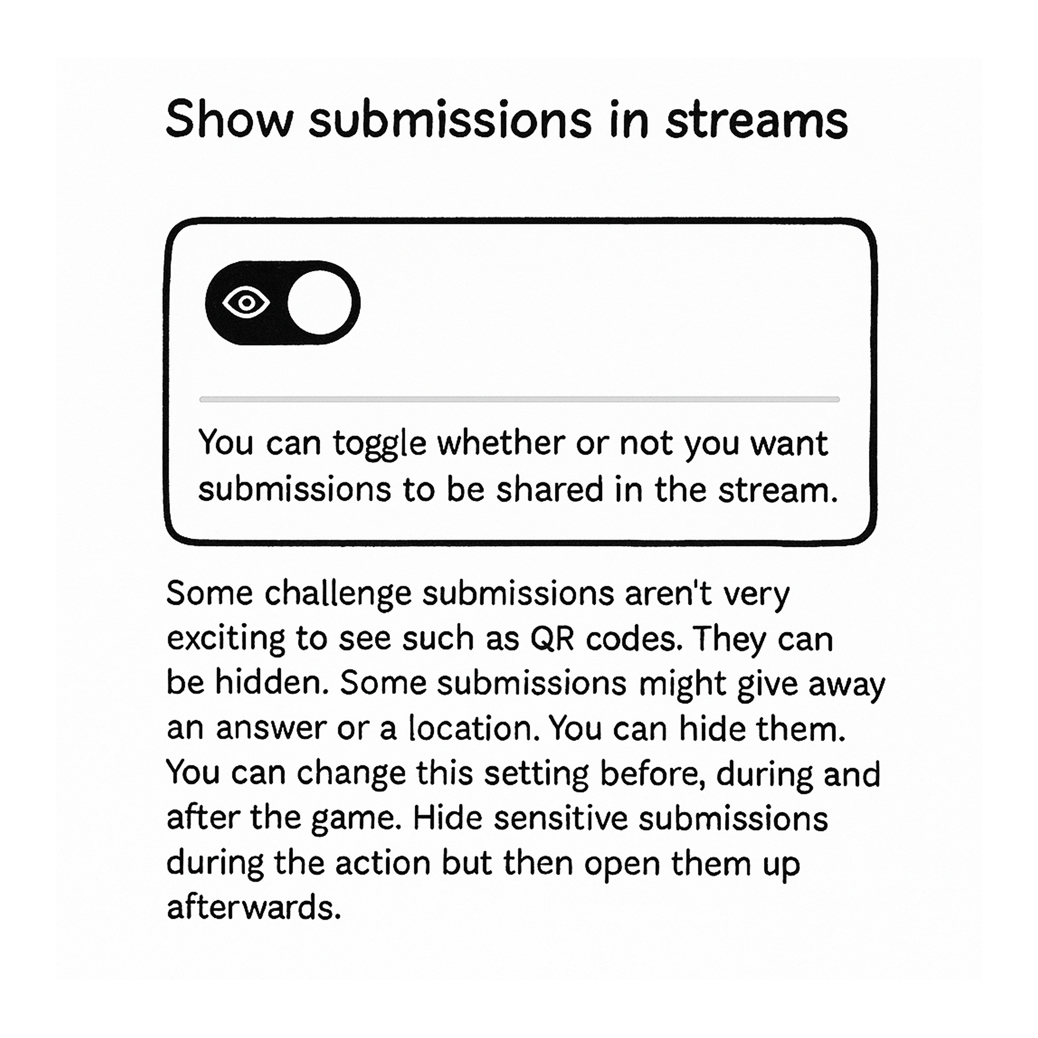 Slideshow interface with a switch to view all content or featured highlights only.